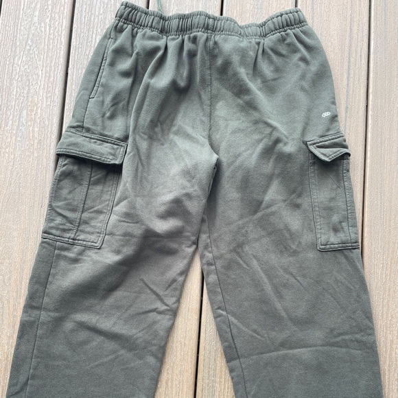 LEG3ND Cargo Sweatpants Women’s Large Army Green Activewear W32 L26 - Picture 1 of 6